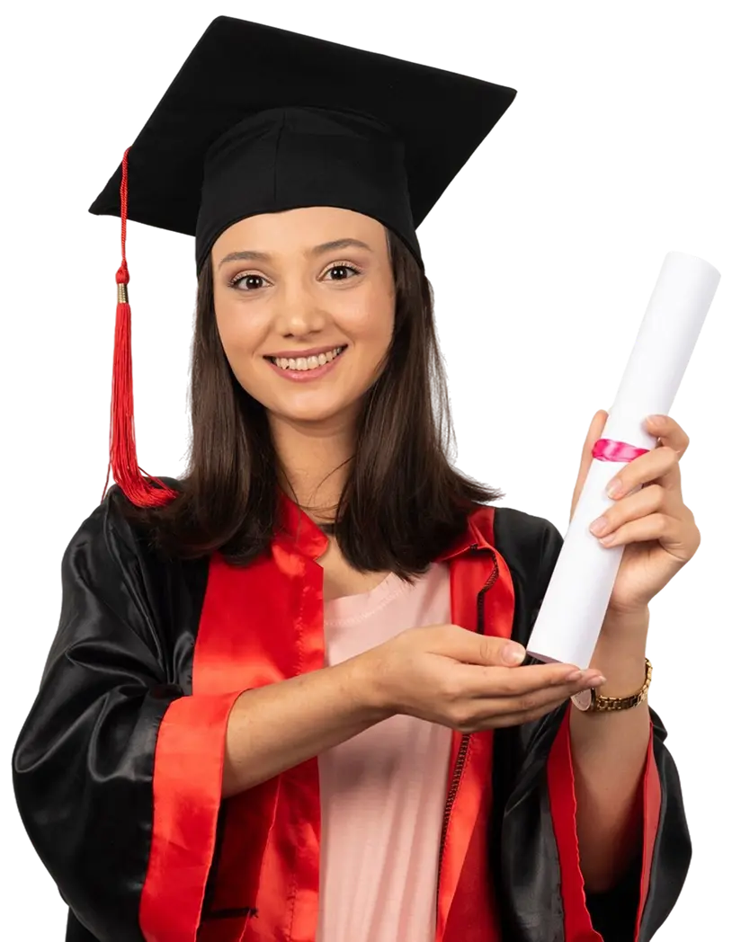 Estudiante con diploma 1