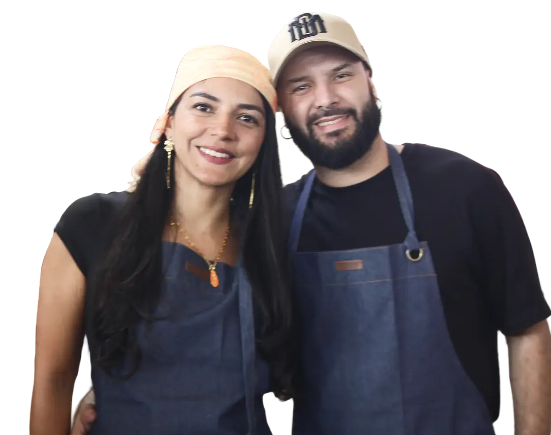 pareja de emprendedores