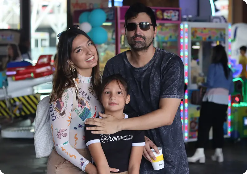 familia en e parque